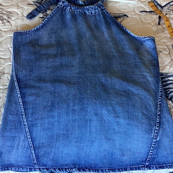 Denim Sleeveless Top - Picture 5 of 11